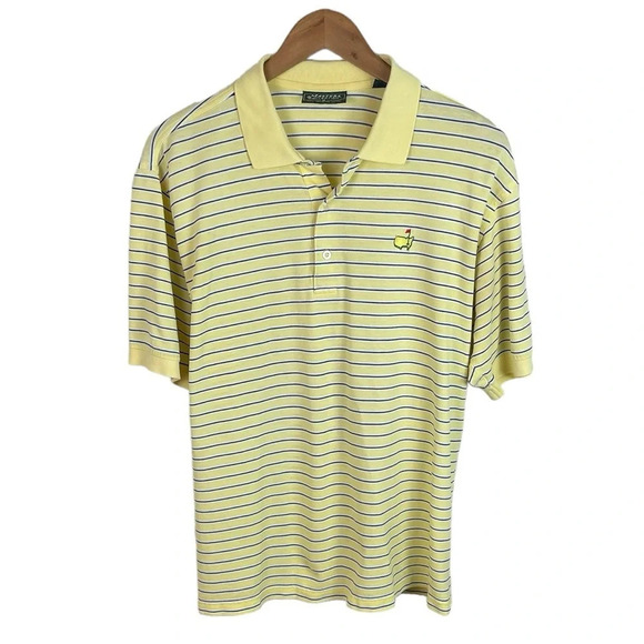 Masters Other - PO772 Men’s The Masters Collection Golf Striped Polo Shirt M